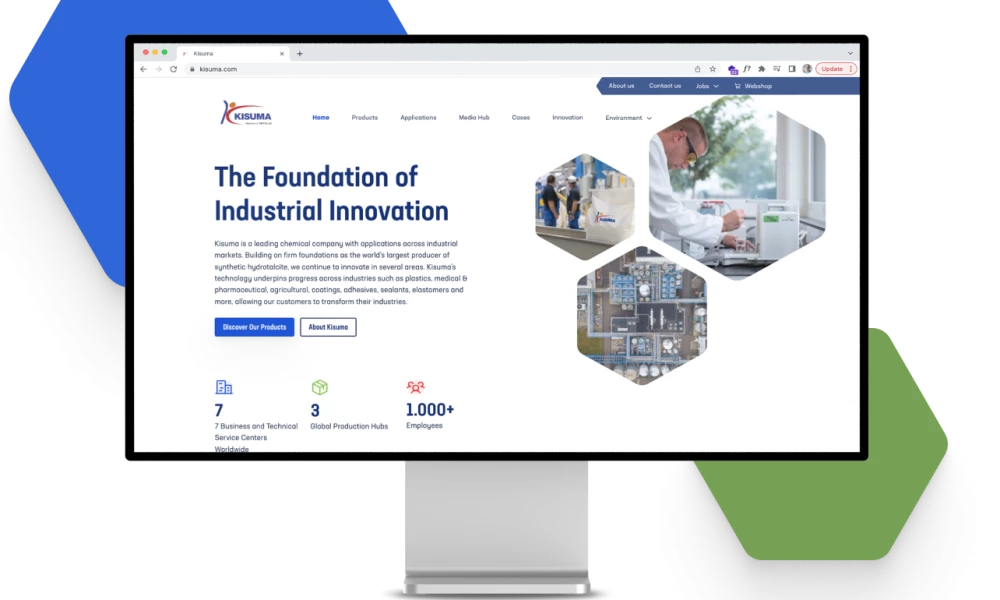 Kisuma's web transformation: quick changes and growth - Asset