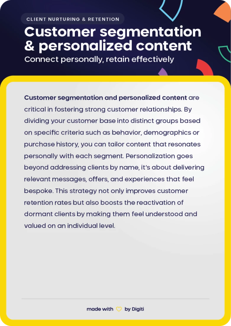 Stategy card visual